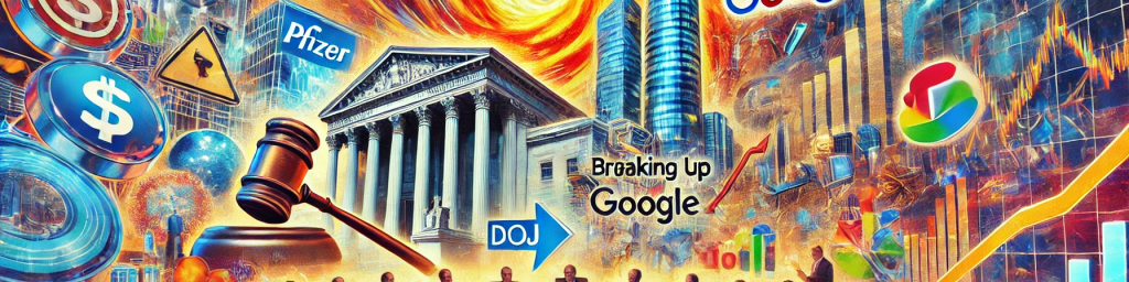 Pfizer Faces Investor Pressure, Bristol Myers Expands with Acquisitions, DOJ Eyes Google&nbsp;Breakup